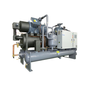 Water Cooled Screw Chiller Unit Building Cooling Machine